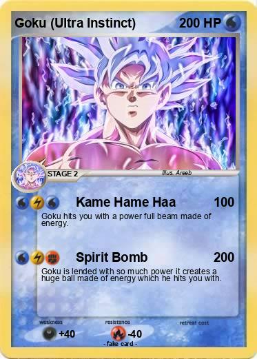 Pokemon Goku (Ultra Instinct)
