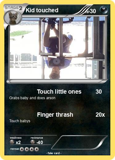 Pokemon Kid touched