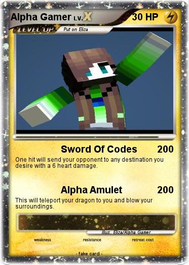 Pokemon Alpha Gamer