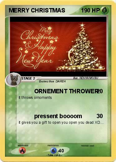 Pokemon MERRY CHRISTMAS