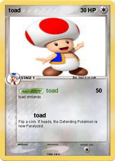 Pokemon toad