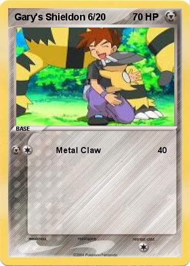 Pokemon Gary's Shieldon 6/20