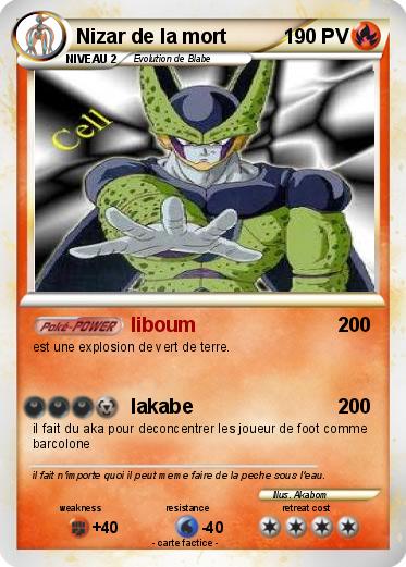 Pokemon Nizar de la mort