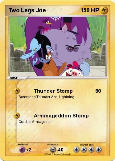 Pokemon Two Legs Joe