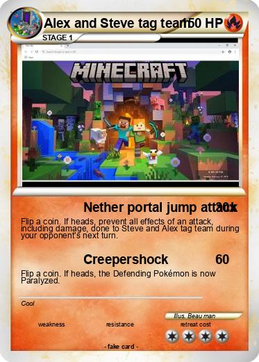 Pokemon Alex and Steve tag team