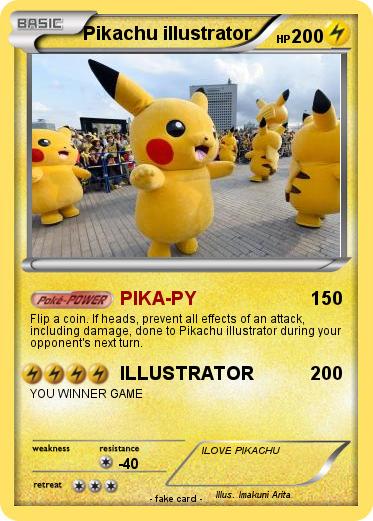 Pokémon Pikachu illustrator 6 6 - PIKA-PY - My Pokemon Card