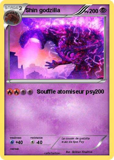 Pokemon Shin godzilla