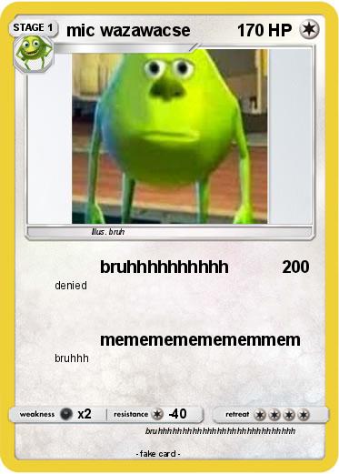 Pokemon mic wazawacse