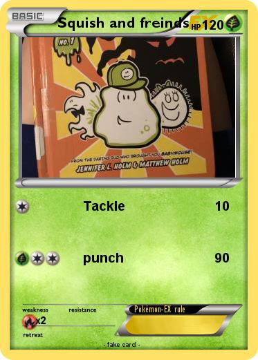 Pokemon Squish and freinds