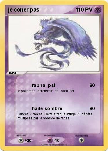 Pokemon je coner pas