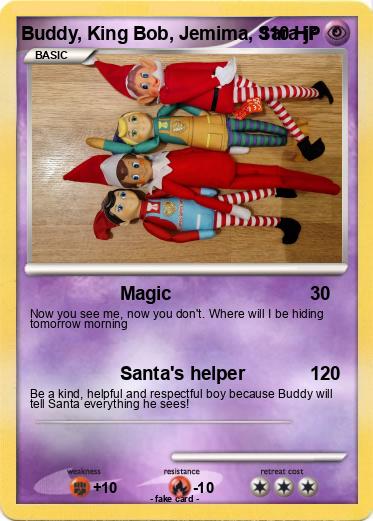 Pokemon Buddy, King Bob, Jemima, Sara jr