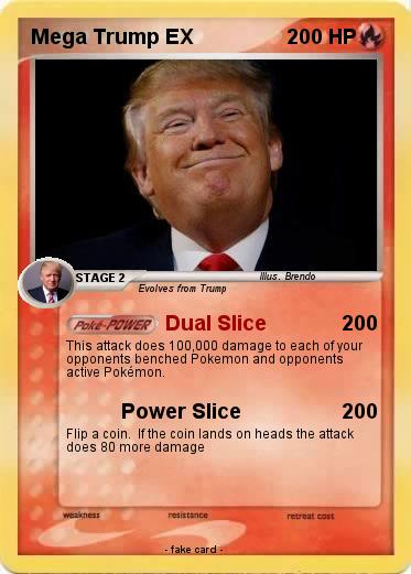 Pokemon Mega Trump EX