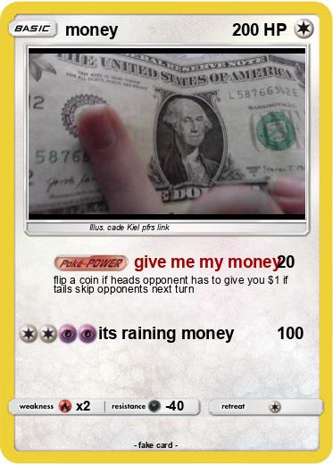 Pokemon money