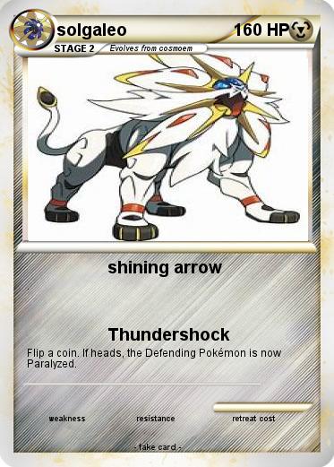 Pokemon solgaleo