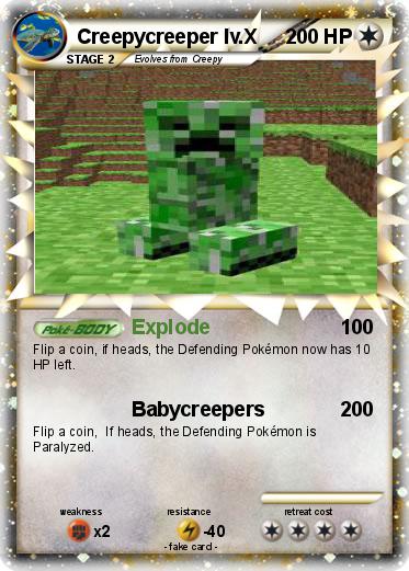 Pokemon Creepycreeper lv.X