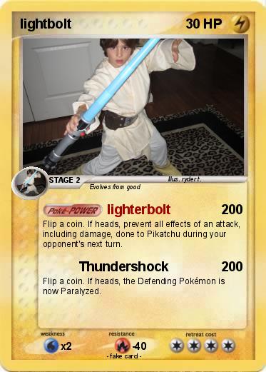 Pokemon lightbolt