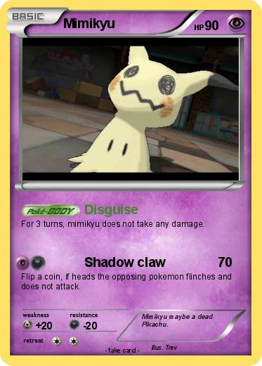 Pokemon Mimikyu