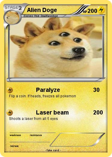 Pokemon Alien Doge