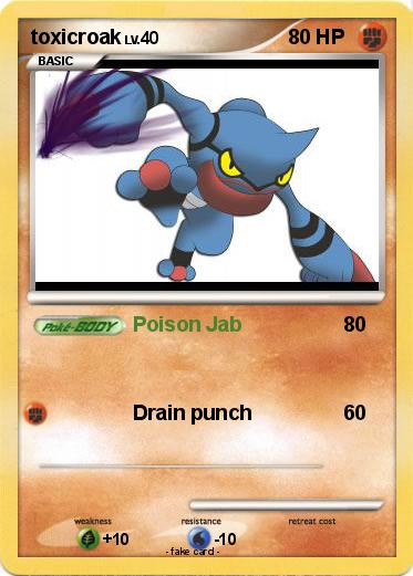 Pokemon toxicroak