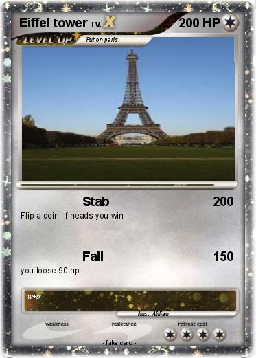Pokemon Eiffel tower