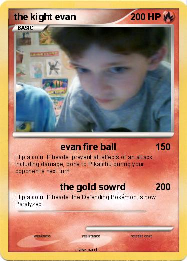Pokemon the kight evan