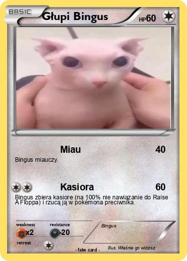 Pokemon Głupi Bingus