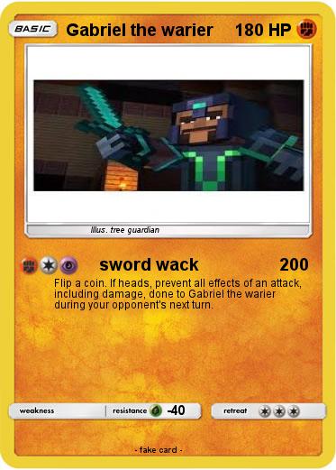 Pokemon Gabriel the warier