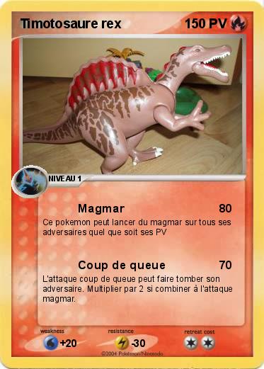 Pokemon Timotosaure rex