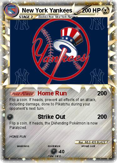 Pokemon New York Yankees