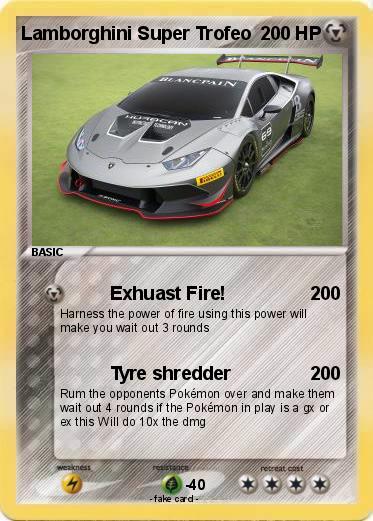 Pokemon Lamborghini Super Trofeo