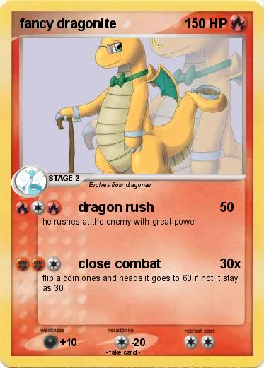 Pokemon fancy dragonite