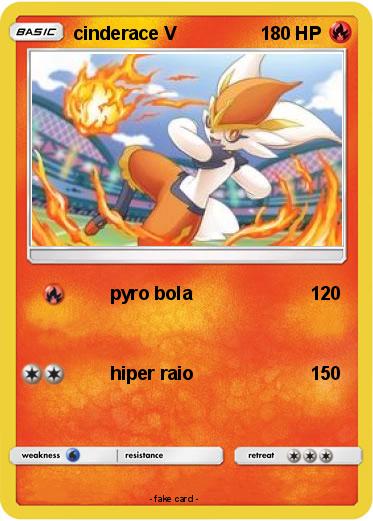 Pokemon cinderace V
