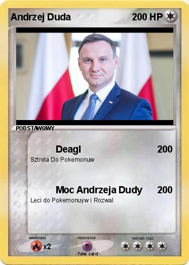 Pokemon Andrzej Duda