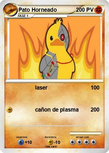 Pokemon Pato Horneado