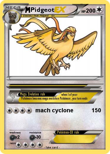 Pokemon Pidgeot