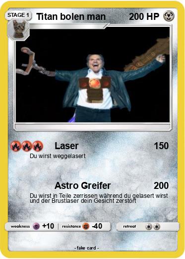 Pokemon Titan bolen man
