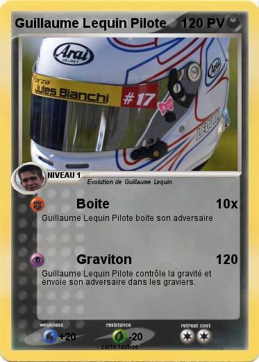 Pokemon Guillaume Lequin Pilote