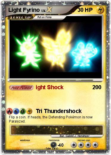 Pokemon Light Fyrino