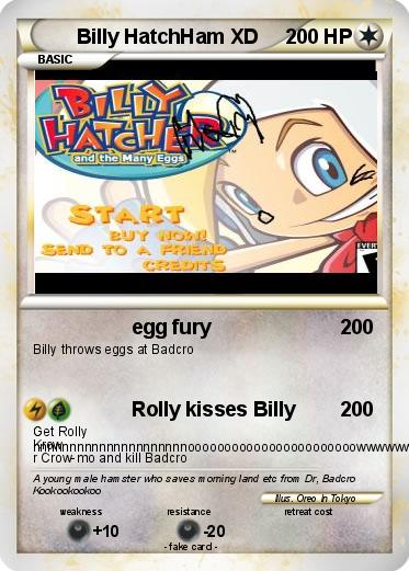 Pokemon Billy HatchHam XD