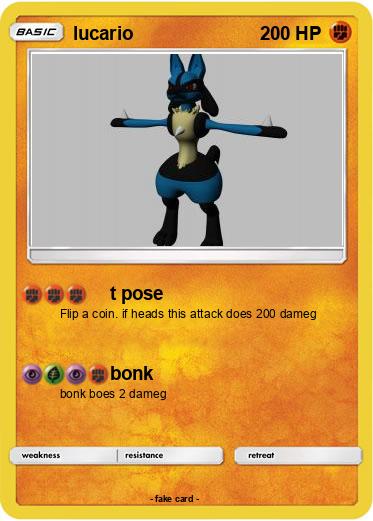 Pokemon lucario