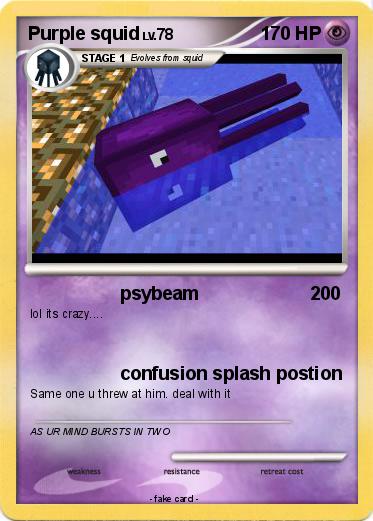 Pokemon Purple squid