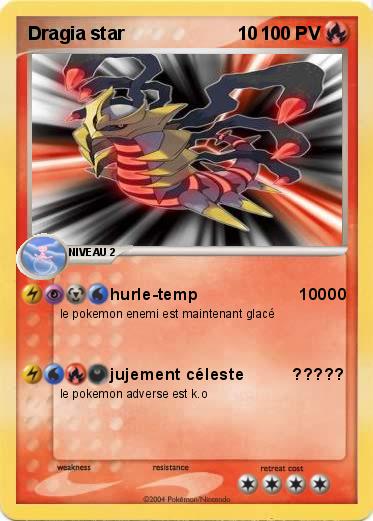 Pokemon Dragia star                      10