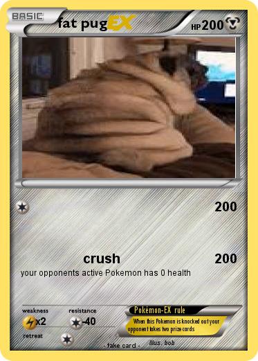 Pokemon fat pug