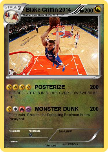 Pokemon Blake Griffin 2014