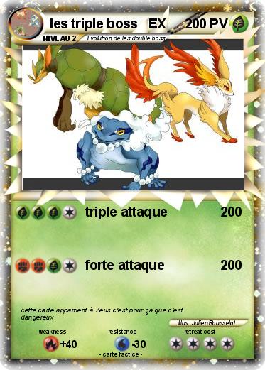 Pokemon les triple boss   EX