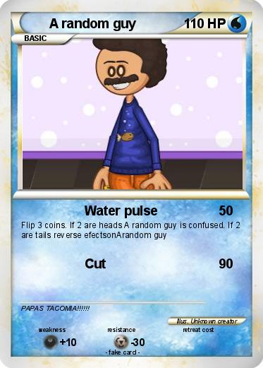 Pokemon A random guy