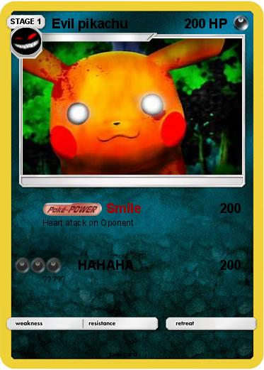 Pokemon Evil pikachu