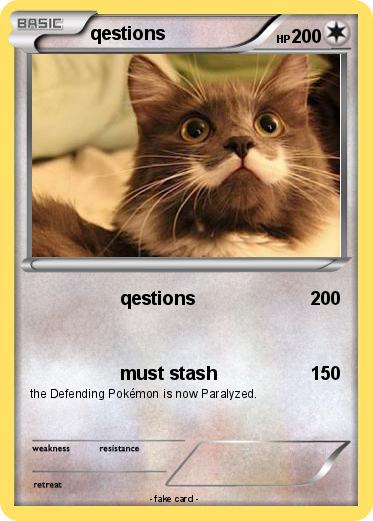 Pokemon qestions