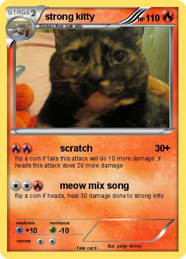 Pokemon strong kitty