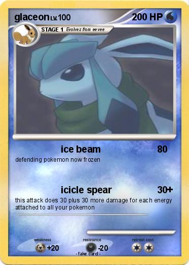 Pokemon glaceon